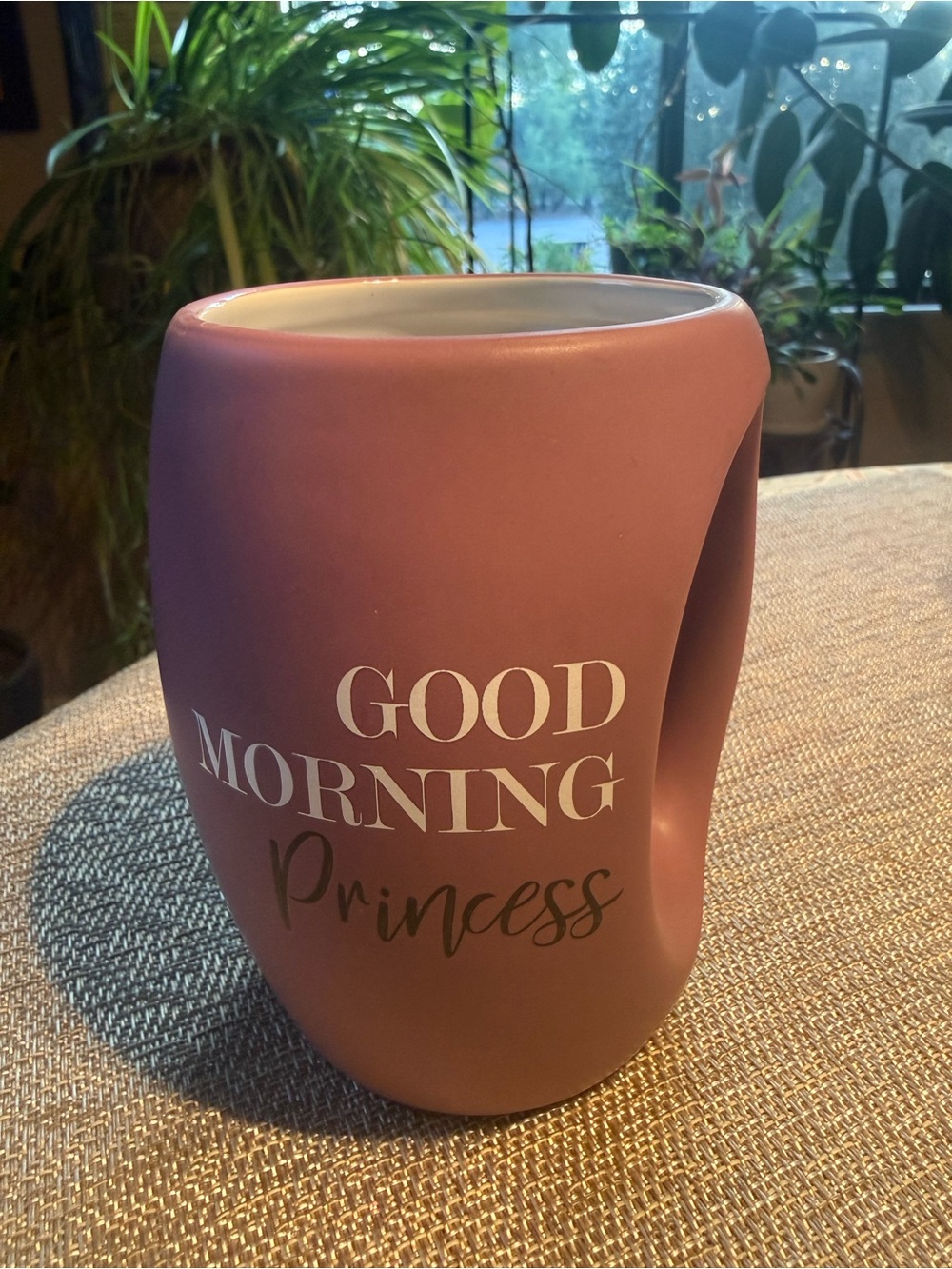 Pavilion Good Morning Princess Pink Oversized Ceramic Mug 2019